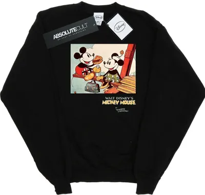 Produktbild von Disney - "Building A Building" Sweatshirt für Herren BI37975 (4XL) (Schwarz)