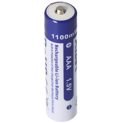 Produktbild von AAA 1,5V 1100mWh typisch 700mAh Lithium Ionen Akku wiederaufladbar nur mit speziellem Ladegerät