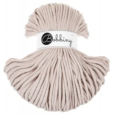 Produktbild von Premium Nude Baumwolle Kordels 5mm 100m