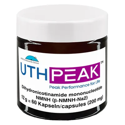 Produktbild von NMNH (UthPeak®) – 60 Kapseln à 200 mg