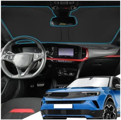 Produktbild von Sonnenschutzschirm für das Auto – Faltbar und mit UV-Schutz