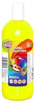 Produktbild von Farby plakatowe fluorescencyjne 500 ml 6 kolorów żółtych