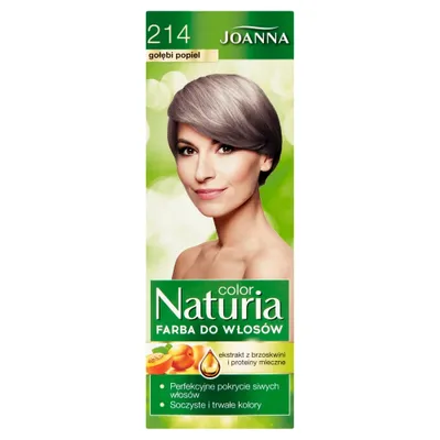 Zdjęcie produktu dla Farba Do Włosów Joanna Naturia Color 214 Gołębi Popiel