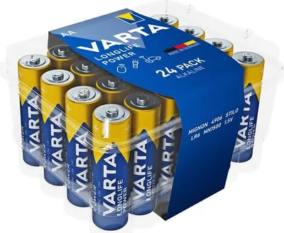 Produktbild von Varta Varta Batterie Longlife Power AA, Packung mit 24 Stück