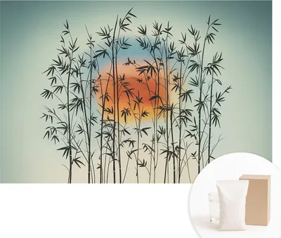 Obrázek produktu pro Samolepicí fototapeta – nástěnné obrazy do obývacího pokoje – 104 x 70 cm – dekorativní fólie na stěny – moderní design pro výzdobu stěn – tapety do interiérů – harmonický západ