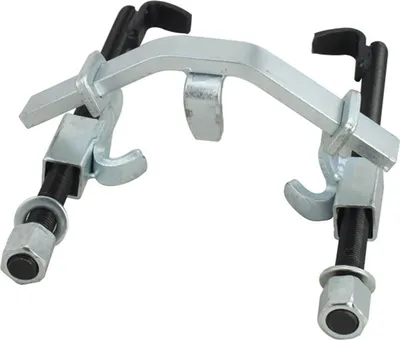 Obrázek produktu pro SWANEW Kompresor pružin 3-dílný - do 1500 kg / 1,5 t - zdvih 280 mm - pro vinuté pružiny - univerzální nářadí napínák pružin s čepem napínák pružin automobilu