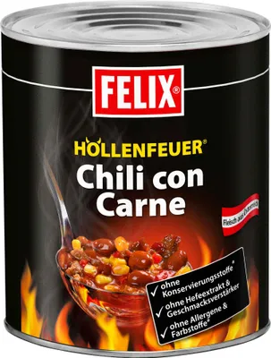 Produktbild von FELIX Höllenfeuer Chili con Carne 3kg