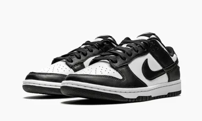 Produktbild von Nike Dunk Low - white/black-white, Größe 45 - Dunk by You / Dunk by Mando - Panda