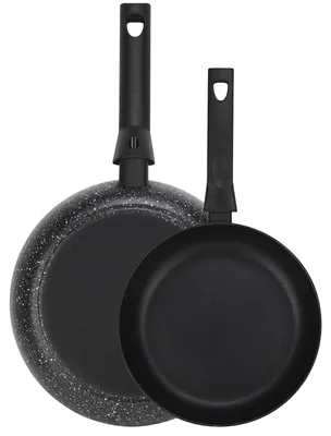 Produktbild von Bratpfannenset Induktion 20-24 cm Aluminium, Antihaftbeschichtung