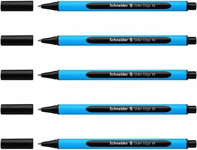 Produktbild von Schneider Kugelschreiber Slider Edge M 5er-Set schwarz