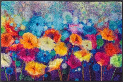 Produktbild von wash+dry Schmutzfangmatte Flowerlover - 50 x 75 cm