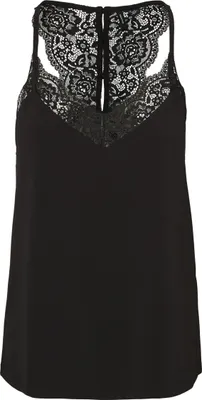 Produktbild von Vero Moda 5714514572865, T-Shirt, Erwachsener, Weiblich, Schwarz, M, V-Ausschnitt