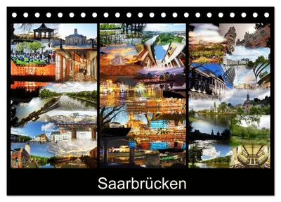Produktbild von Saarbrücken (Tischkalender 2027 DIN A5 quer), CALVENDO Monatskalender