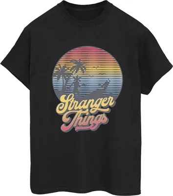 Produktbild von Netflix - "Stranger Things LA" T-Shirt für Damen BI44066 (3XL) (Schwarz)