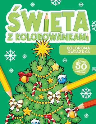 Immagine prodotto di Swieta z kolorowankami Kolorowa gwiazdka