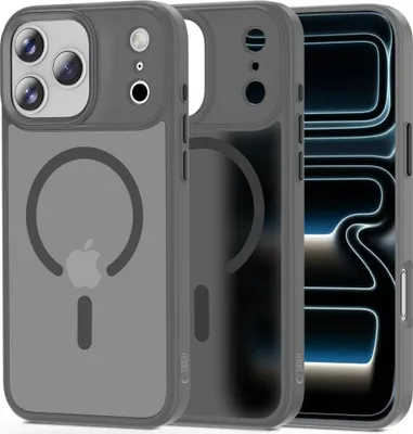 Immagine prodotto di Tech-Protect Magmat Magsafe per iPhone 17 Pro, grigio matta