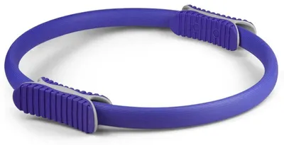 Image de Pilates Ring - Anneau de fitness - Pour renforcer les cuisses, les abdominaux et les jambes - Entraînement de résistance - Yoga - Couleur : violet