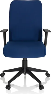 Obrázok produktu pre hjh OFFICE Home Office Kancelárska stolička COSIO I Kancelárska stolička s podrúčkami Látková otočná stolička