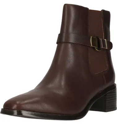 Produktbild von CLARKS Ankle Boots Wreen Buckle mit Anti-Rutsch-Laufsohle 5228 Dark Brown Lea 41,5