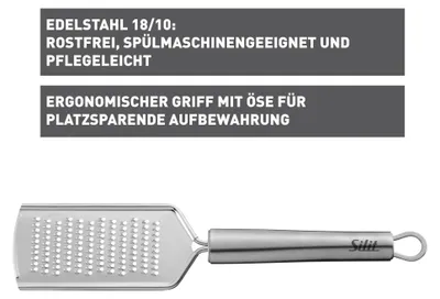 Image de Silit Classic Line Käsereibe, 26 cm 3201010498 4004633302698