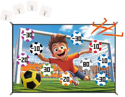 Productafbeelding van Currero voetbalspel 1 Set 10-Delig Voetbalsset