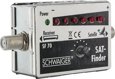 Produktbild von Schwaiger SF70 531, Silber, 93 mm, 30 mm, 49 mm