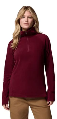 Zdjęcie produktu dla Columbia Glacial IV, bluza z zamkiem na 1/2, model 1802201622, kolor bordowy, rozmiar S