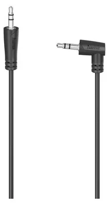 Produktbild von Hama 1.5m 3.5mm m/m, 3.5mm, Männlich, 3.5mm, Männlich, 1,5 m, Schwarz