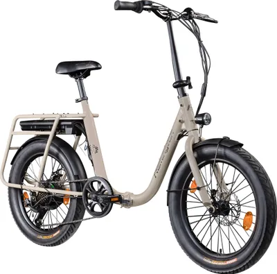 Immagine prodotto di Remington FR 1.0 E Bike 20 pollici pedelec pieghevole donna o uomo 160-200 cm bici elettrica 250 W 7 velocità beige