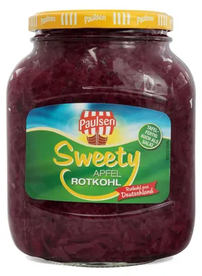 Image de Paulsen Sweety Chou rouge aux pommes 680g