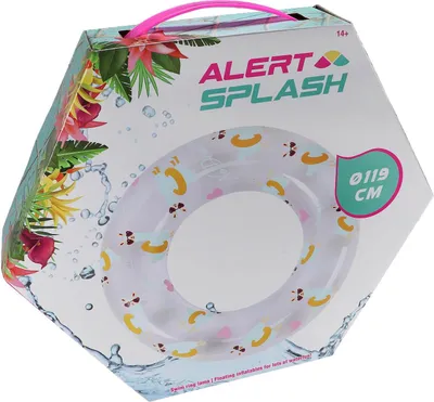 Produktbild von Alert Schwimmring Lama 119cm 1,19m Schwimmreifen aufblasbar