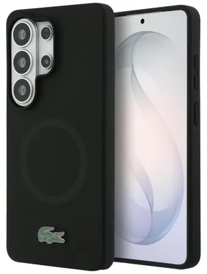 Obrázek produktu pro Pouzdro Lacoste Silicone Metal Croc Logo MagSafe pro Samsung Galaxy S26 Ultra
