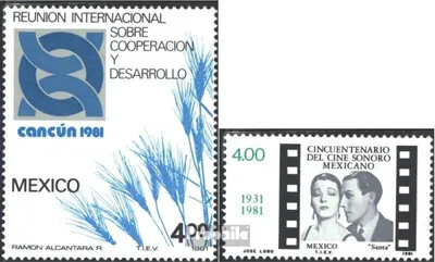 Produktbild von Briefmarken Mexiko 1981 Mi 1769,1771 (kompl.Ausg.) postfrisch Gipfelkonferenz