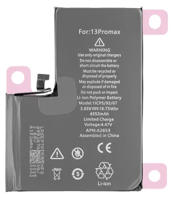 Produktbild von Akku für Apple iPhone 13 Pro Max 4352 mAh