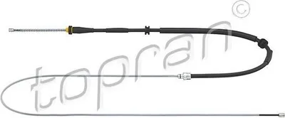 Produktbild von TOPRAN Handbremsseil 701 706 hinten links hinten rechts