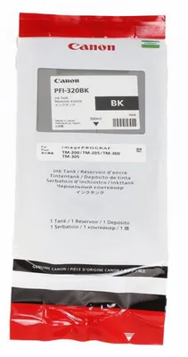 Produktbild von Canon PFI-320BK Druckerpatrone 1 Stück(e) Original Schwarz