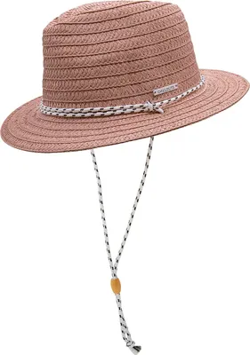 Chillouts knautschbarer Westernhut mit Kinnband in rosa