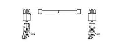 Produktbild von BREMI Zündkabel 114/75 für VW Transporter IV Bus (70B, 70C, 7DB, 7DK, 70J, 70K, 7DC, 7DJ)