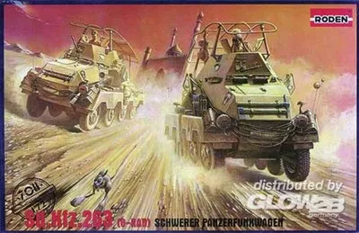 Produktbild von Roden Sd.Kfz. 263 (8-Rad) Schwerer Panzerfunkwagen 1070708