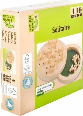 Produktbild von NG Solitaire Holz 12cm