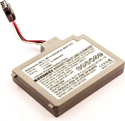 Produktbild von Akku für NINTENDO WII U, WII U GAMEPAD, WUP-010 ersetzt  WUP-012