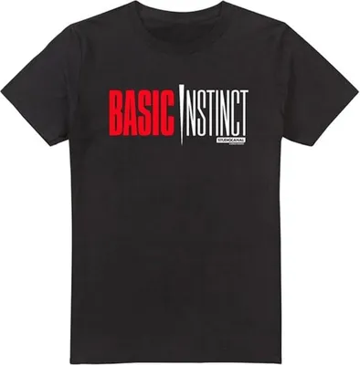 Produktbild von Basic Instinct - T-Shirt für Herren TV2916 (XL) (Schwarz)