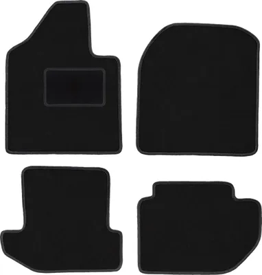 Zdjęcie produktu dla Dywaniki welurowe, czarne do: Suzuki  Samurai (1981-1998) - dopasowane
