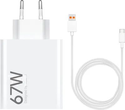 Obrázok produktu pre Originálna nabíjačka Xiaomi 67W TURBOCHARGE MDY-12-EH s rýchlym nabíjacím adaptérom + nabíjací kábel 6A USB C