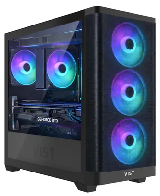 Immagine prodotto di VIST PC Gaming Ryzen 7 5700X - RAM 32GB - RTX 5060 - SSD 1TB M.2 - WIFI - W11 Pro