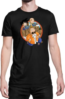 Produktbild von Herren T-Shirt Dragon Anime Manga Ball Z Master Roshi 015, Man 3XL / Schwarz