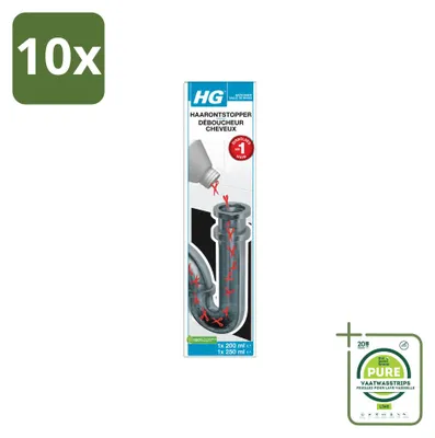 Produktbild von 10 x HG Haarontstopper - 450 ml - Großpackung - 10 Stücke