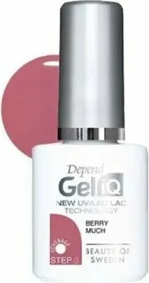 Produktbild von Depend Gel iQ, 5 ml, Pink, Berry Much, Färbung, Glanz, Flasche
