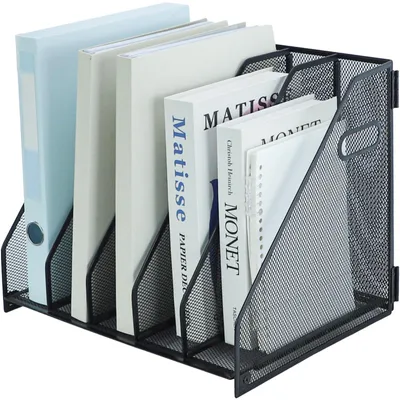 Zdjęcie produktu dla Metalowy organizer biurowy z 5 przegródkami