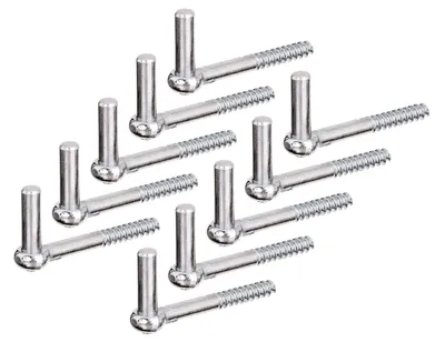 Produktbild von Alberts 10 x Kloben zum Einschrauben, 115 mm Länge, Dornmaß Ø13 mm, J-Haken, verzinkt